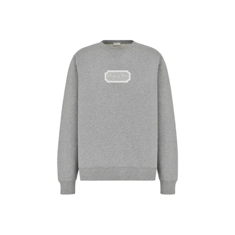 DIOR Sweatshirts Men Gray-0