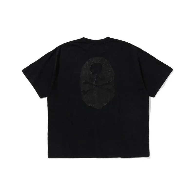 Mastermind Japan X A BATHING APE Mastermind JAPAN Collaboration T Shirts Unisex Black-0
