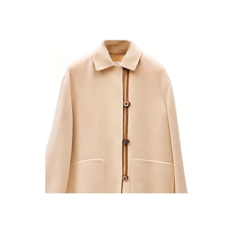 HERMES Velvet Jackets Women's Watercolor Yellow-3