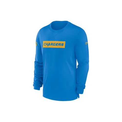 Nike Los Angeles Chargers Sideline collaboration Team Issue Men's Nike Dri FIT Long Sleeve Top