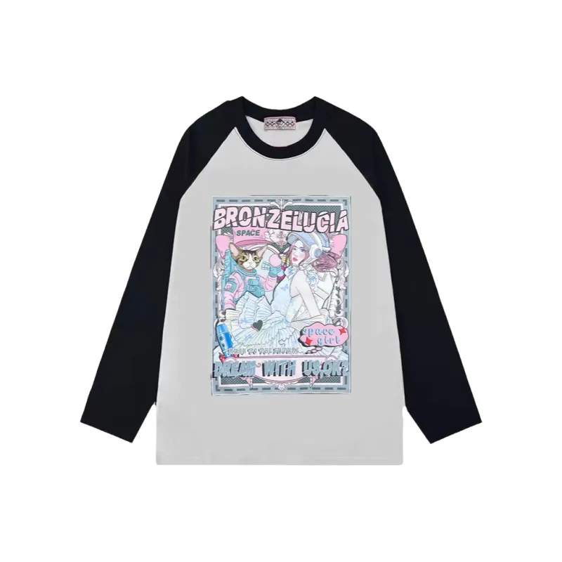 Bronze Lucia T Shirt Unisex Light Gray-0