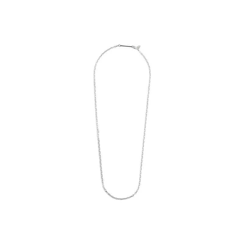 ZARA Brass Necklaces Men's Silver-1