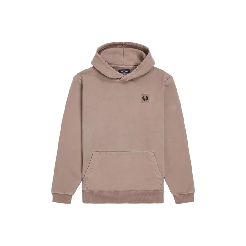 FRED PERRY Logo appliqué Hoodie-0