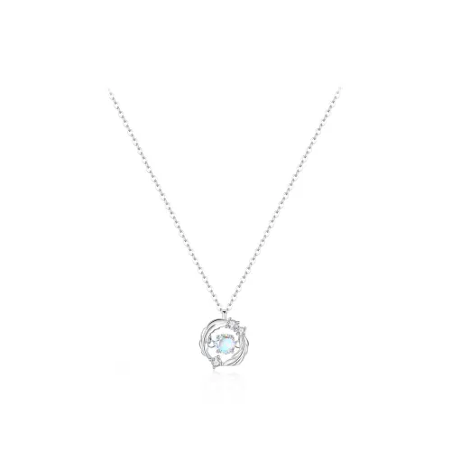 Modern Miracle S999 Fine Silver Necklaces Womens