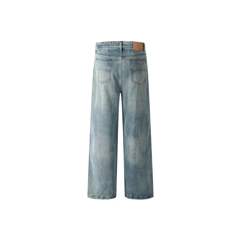 GBXM Jeans Unisex Washed Blue-2