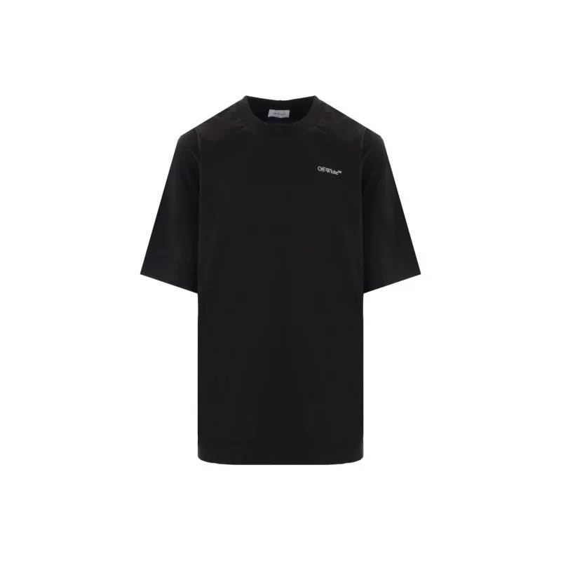 OFF-WHITE 3D Logo Over Short-Sleeve Tee-0