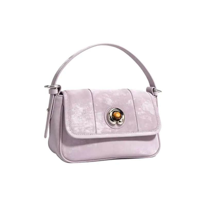 H YXIANG Cow Leather Handbag Regular Women's Multicolor-5