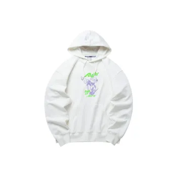 Anta Sweatshirt Unisex Papyrus White