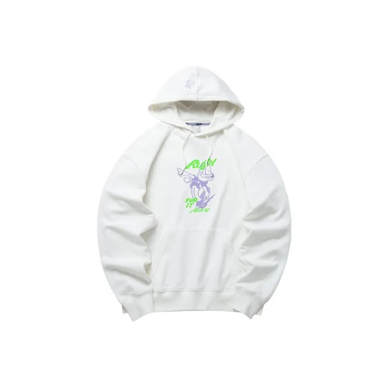 Anta Sweatshirt Unisex Papyrus White-0