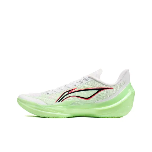 LiNing Blade 5 V2 Basketball Shoes Men's White Green