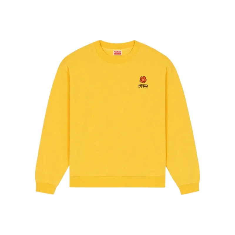 KENZO Boke Flower Series Sweatshirts Men Yellow-0