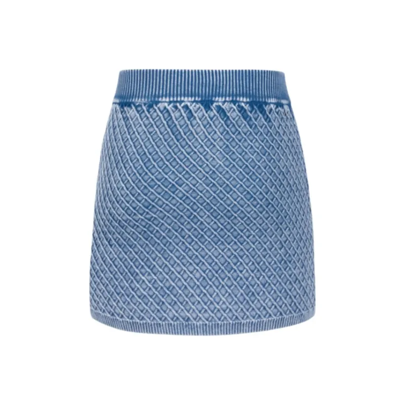 GUESS Casual Short Skirts Women's Medium Blue-1