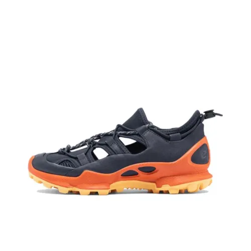 Ecco Biom C Trail Anti Slip Wear Resistant Low Top Outdoor Shoes Women's Blue