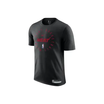 Nike Miami HeatDri Fit Legend On Court Practice Performance T Shirt Men's Black
