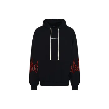 Vision Of Super Logo embroidered Cotton Hoodie