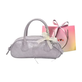 Yalu PU Handbag Regular Women's White/Black/Purple/Custard/Silver