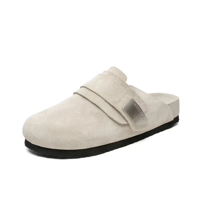 ENRICO COVERI Rubber Sole Slip Resistant Wrap toe Slippers Unisex-4
