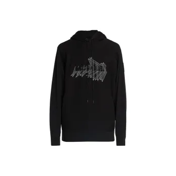 Moncler 1952 Graphic Logo Hoodie Sweatshirt
