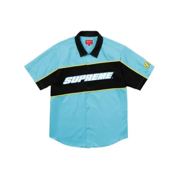 Supreme Color Blocked Work Shirt SS18