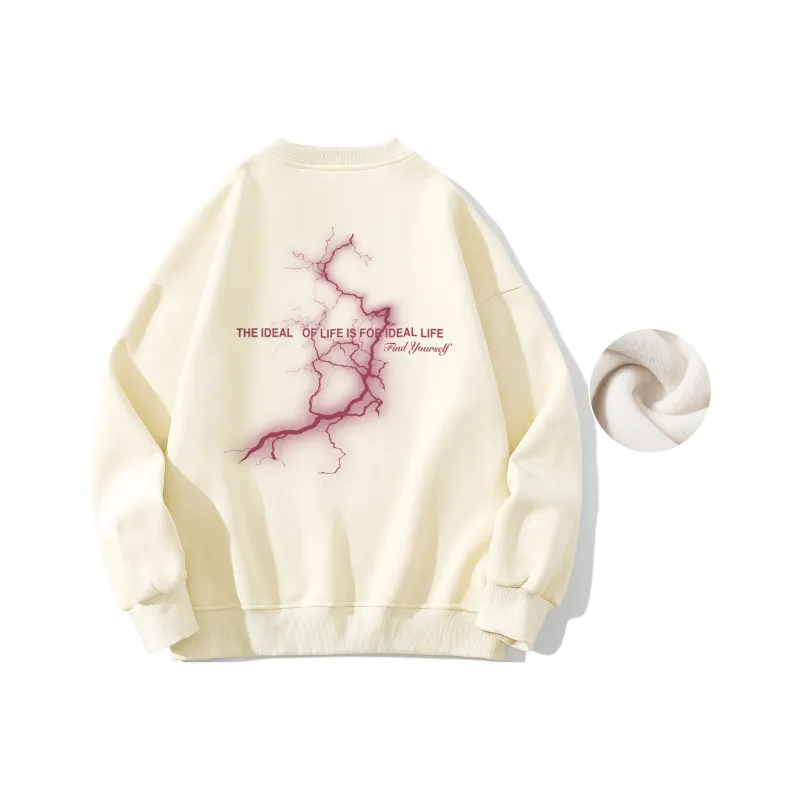 Find Yourself Sweatshirt Unisex White-21