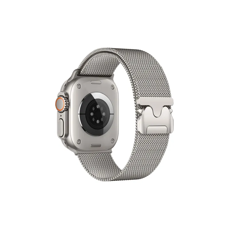 IOTS Watch Band Apple Compatibility 210mm Made Of Steel-5