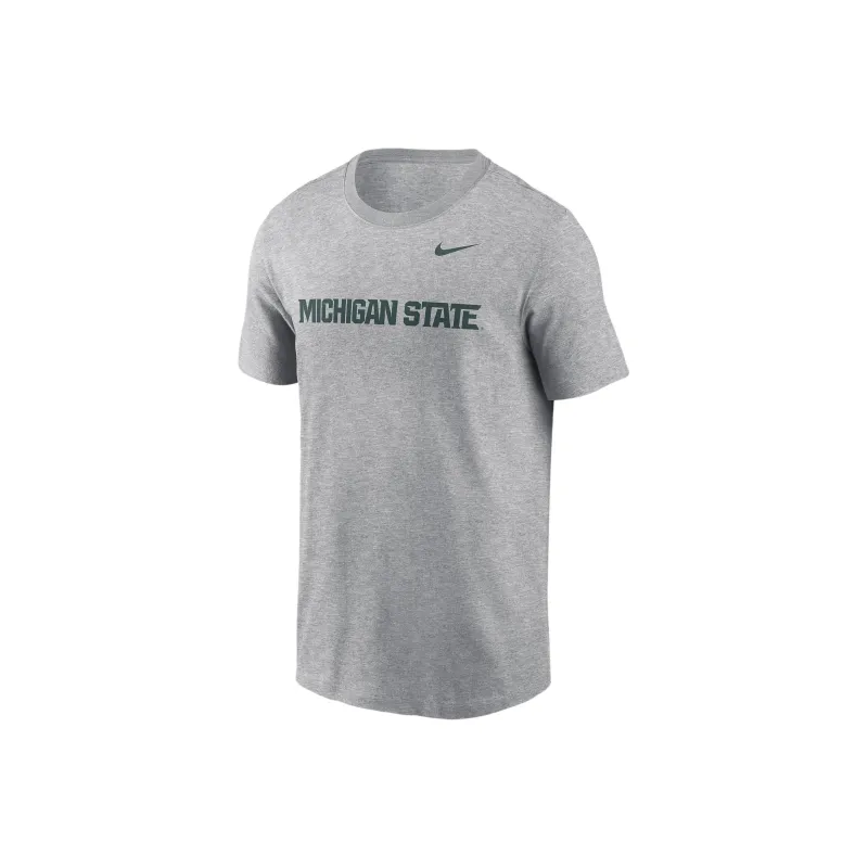 Nike Michigan State Spartans Primetime Wordmark Men's Nike College T Shirt-0