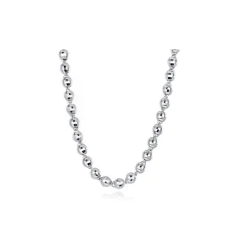 ZHONGLING 999 Fine Silver Sterling Silver Necklaces Unisex