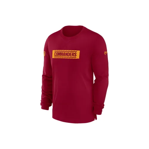 Nike Washington Commanders Sideline Player Team Issue Men's Nike Dri FIT Long Sleeve Top
