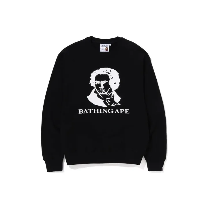 Bape Classic Bathing Ape Beethoven Relaxed Fit Crewneck SS23-1
