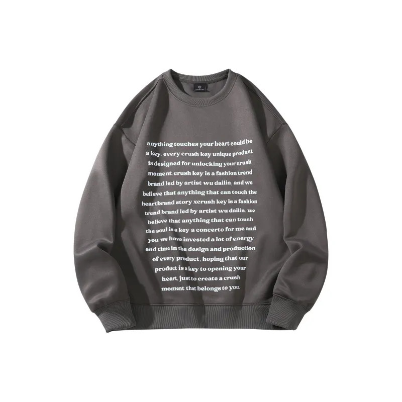 CRUSH KEY Sweatshirts Unisex-17