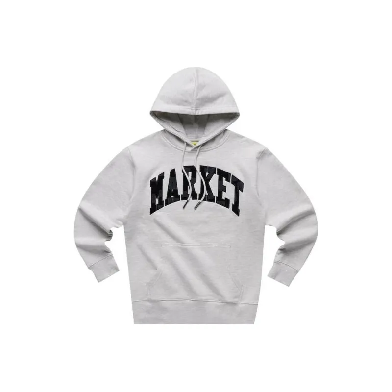 Chinatown Market Chess Club Applique Fleece Hoodie-0