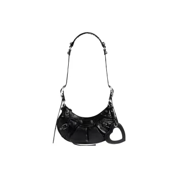 Balenciaga Le Cagole Shoulder Bag Xs Black