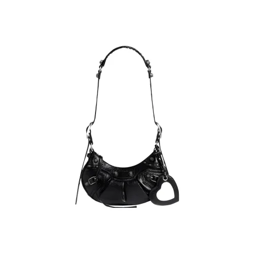 Balenciaga Le Cagole Shoulder Bag Xs Black