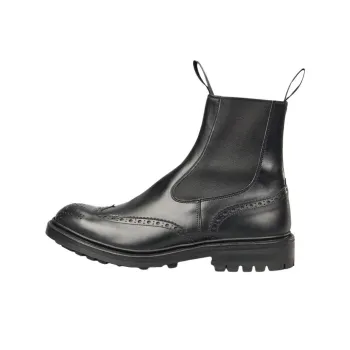 Tricker's Henry Short Chelsea Boots Men's Black