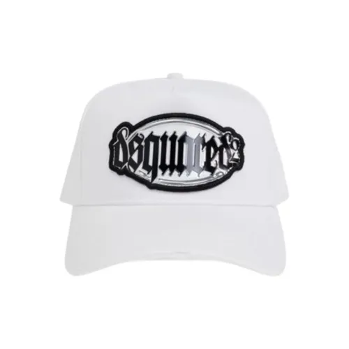 DSQUARED 2 Logo Patch Distressed Baseball Cap