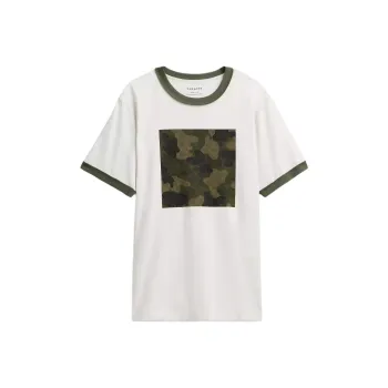 COACH Camo In Organic Cotton T Shirt Men's White