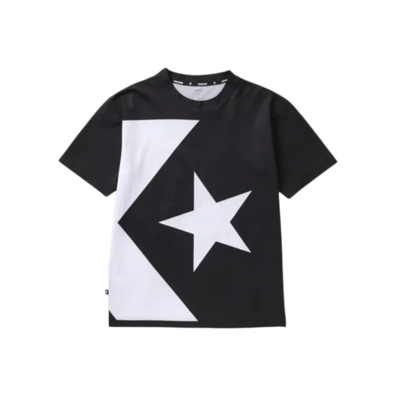 Converse BIG CHEVRON LOGO TEE MENS T-Shirt Men's Black-0