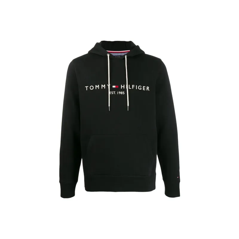Tommy Hilfiger Logo Print Hoodie-0