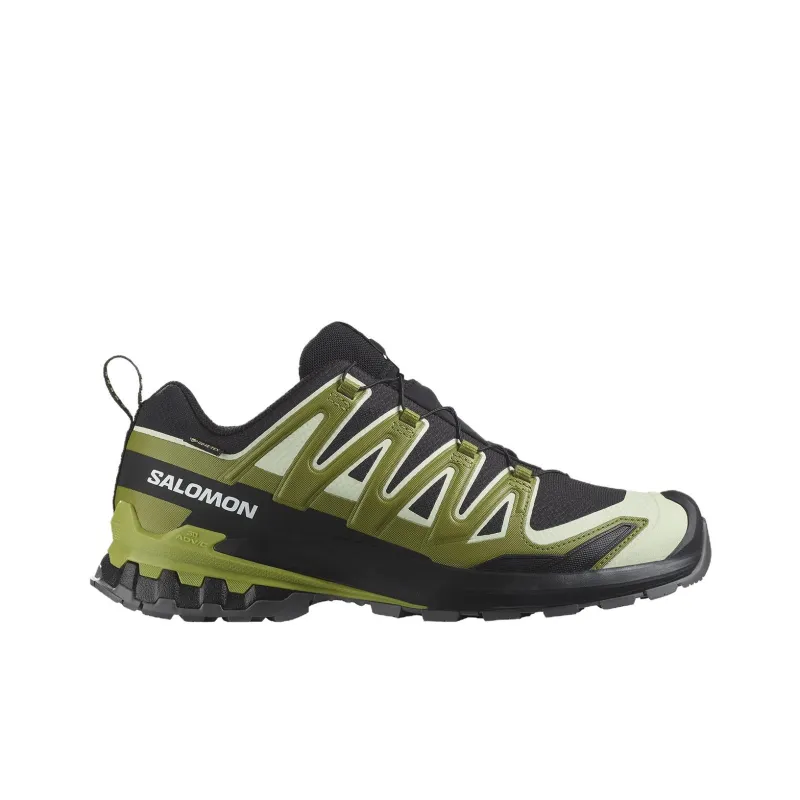 SALOMON XA Pro 3D V9 Anti Slip Wear Resistant Low Top Outdoor Shoes Men's Green-1