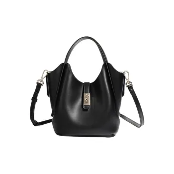 H YXIANG Cow Leather Crossbody One Shoulder Handbags Regular Women's Multicolor