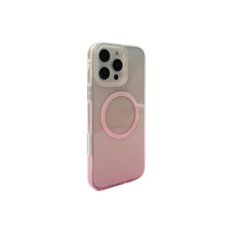 Wei Xin Acrylic Material Gradient Magnetism Phone Cases Compatibility With IPhone 16/15/14/13/Pro/Max-1
