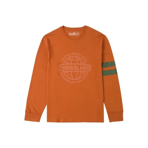 Timberland T Shirt Men's Orange
