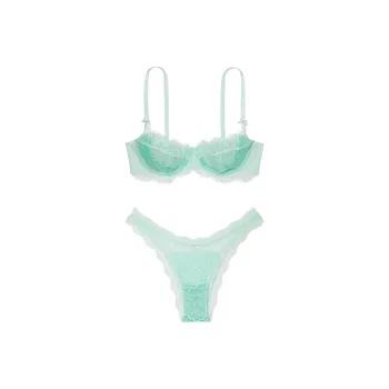 Victoria's Secret Underwear Set Women's Mint Green
