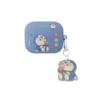Antey Compatibility  Xiaomi Buds 5/Redmi Red Beige Buds 6 Pro/Buds 5 Pro TPU Doraemon Headphone Cases