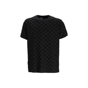 KARL LAGERFELD / Karl Lagerfeld Jeans Monogram-print T-shirt