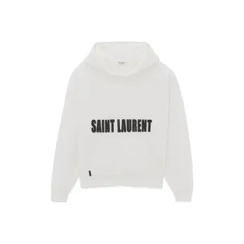 SAINT LAURENT Agafay Logo Hoodie