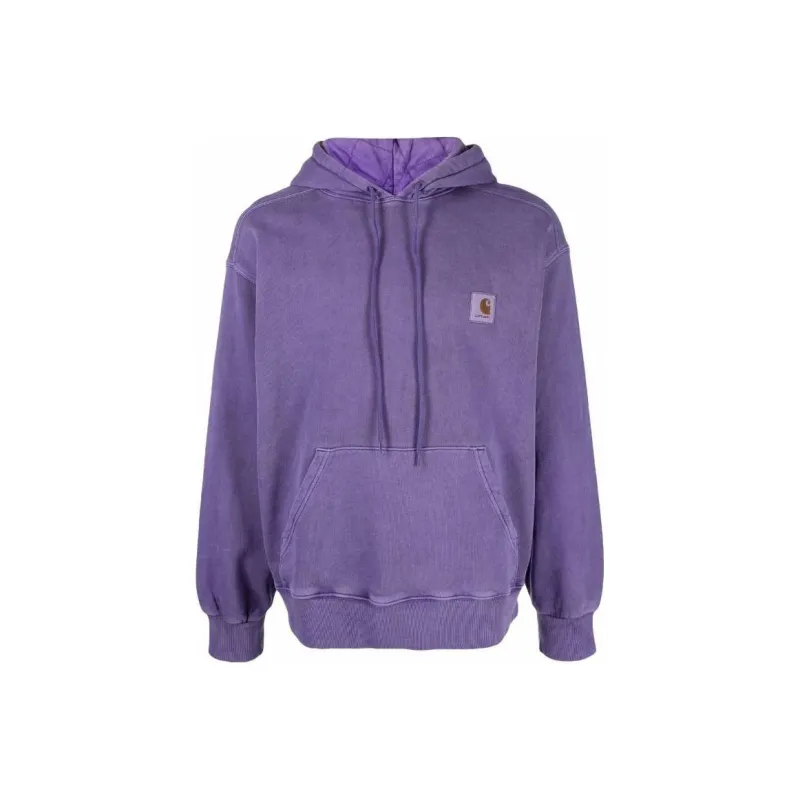 Carhartt WIP Logo patch Cotton Hoodie-0