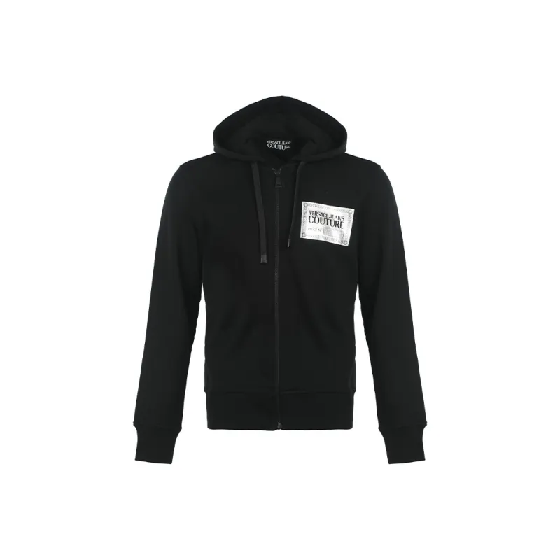 VERSACE JEANS COUTURE Sweatshirts Men Black-0