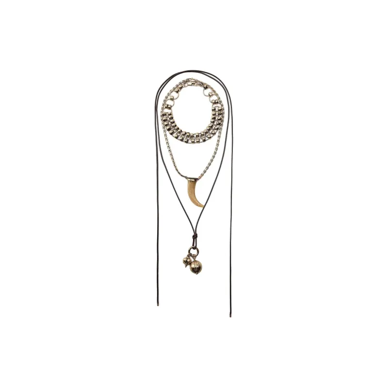 ZARA Metal Necklaces Women's Gold-1