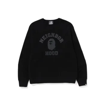 A BATHING APE X Neighborhood Relaxed Fit Crewneck Sweatshirt